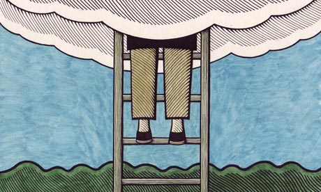 Clifford Harper illustration for Review