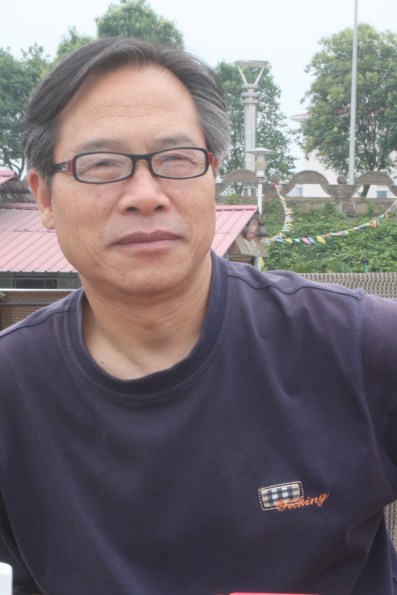 2009年周伦佑在绵阳(雨田摄影)